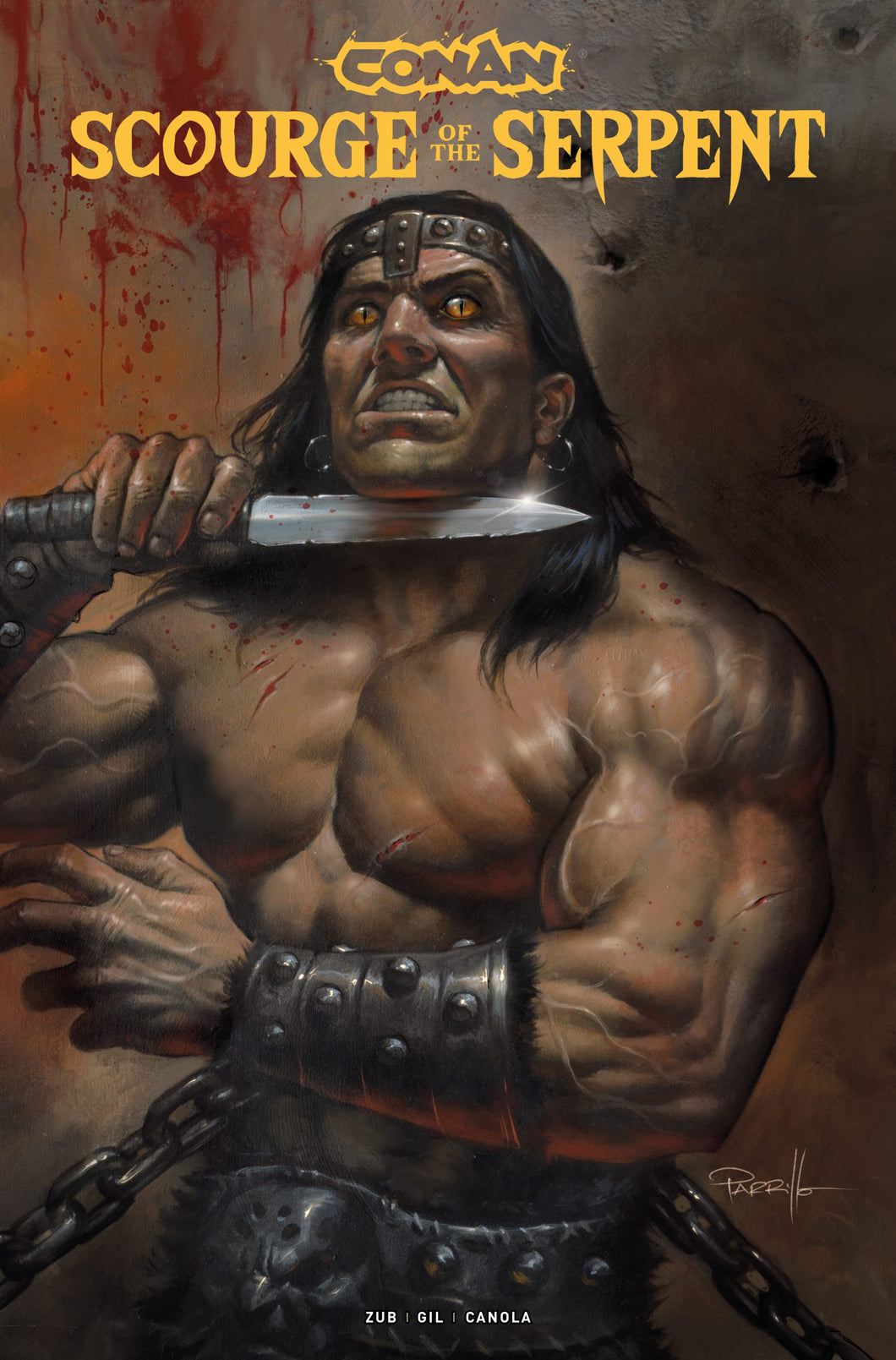 Conan: Scourge of the Serpent #4 (of 4) Cover B - Lucio Parrillo