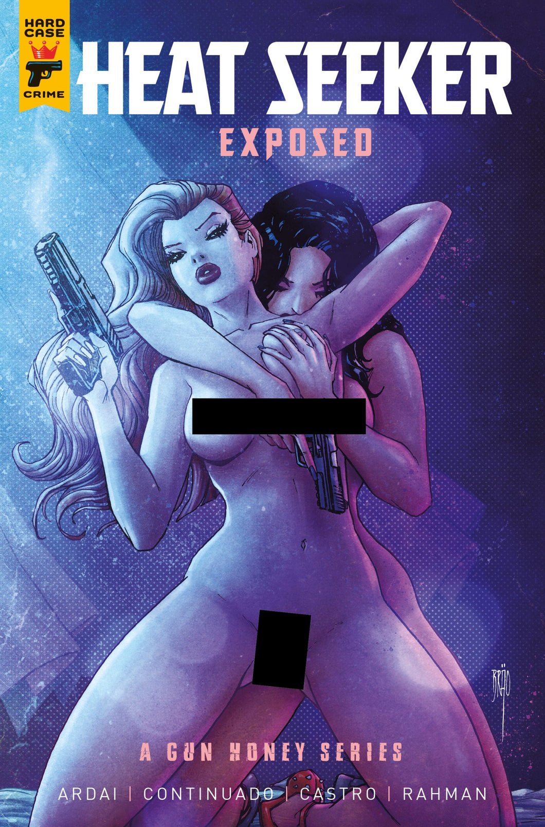 Heat Seeker: Exposed #4 (of 4) Cover C - Brao - NUDE BAGGED VARIANT
