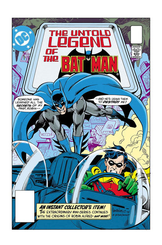 Limited Edition: The Untold Legend of the Batman #1 (of 1) Cover A - Dick Giordano Jose Luis Garcia-Lopez - FACSIMILE EDITION