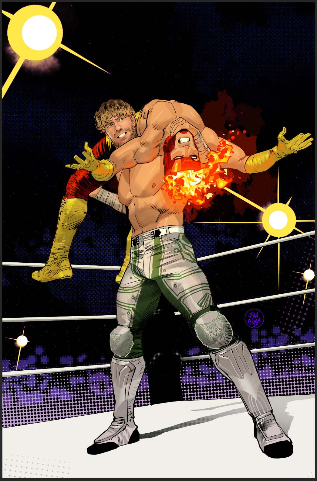 DC K.O. #3 (of 5) Cover I - Dan Mora - AEW CAMEO VARIANT