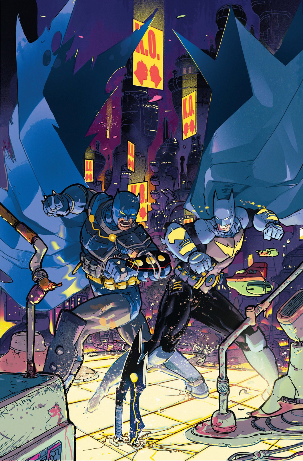 DC K.O.: Knightfight #3 (of 4) Cover D - Riley Rossmo
