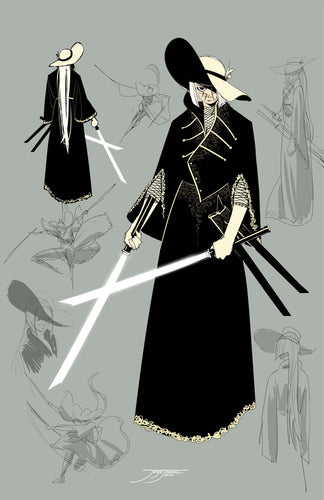 Batman #5 Cover G - Jorge Jimenez - LADY DEATH MAN DESIGN VARIANT