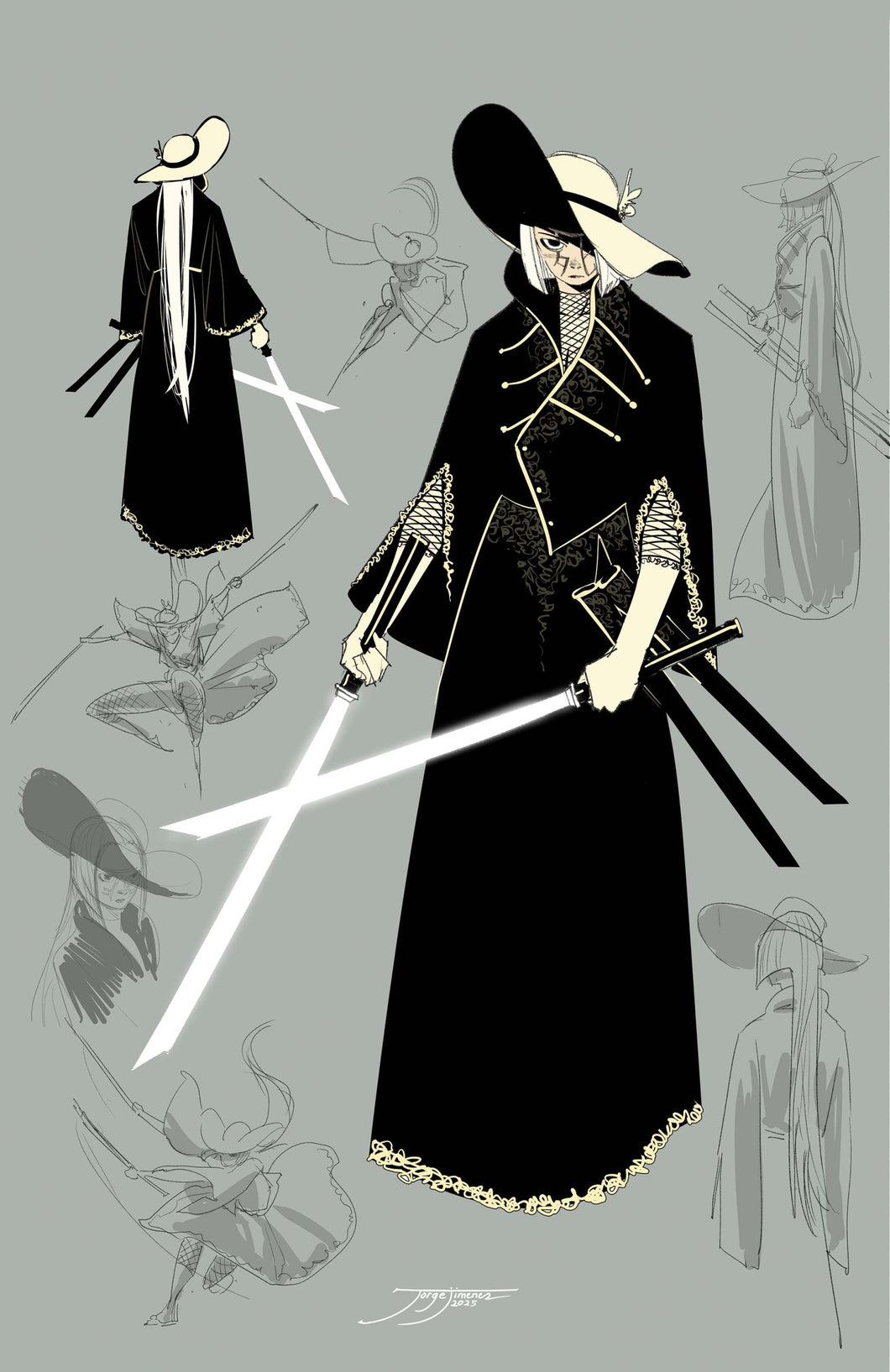 Batman #5 Cover G - Jorge Jimenez - LADY DEATH MAN DESIGN VARIANT