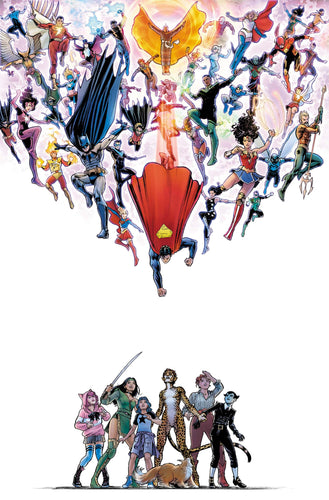 Cheetah and Cheshire Rob The Justice League #6 (of 6) Cover A - Nicola Scott