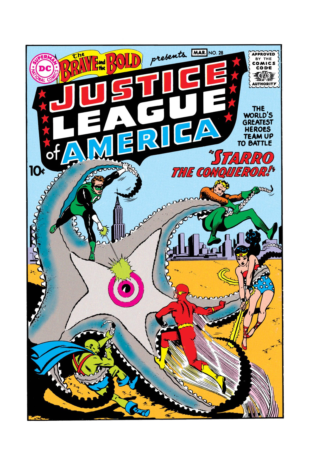 Brave and the Bold #28 (of 1) Cover A - Mike Sekowsky - FACSIMILE EDITION