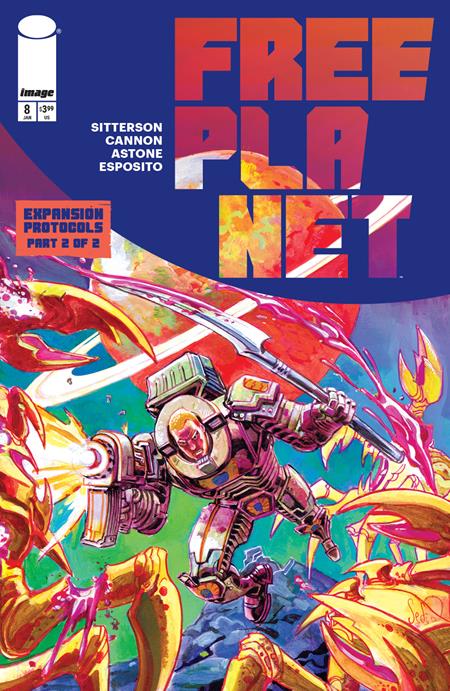 Free Planet #8 Cover A - Jed Dougherty