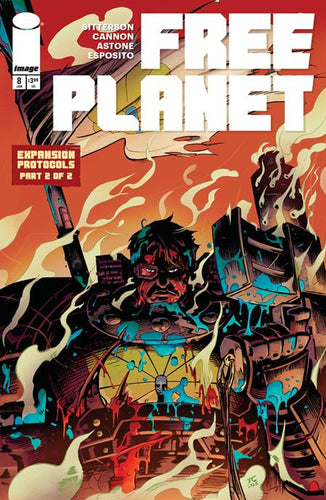 Free Planet #8 Cover B - Tyrell Cannon