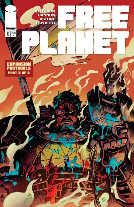 Free Planet #8 Cover B - Tyrell Cannon