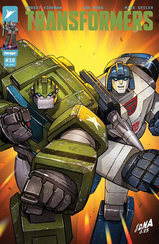 Transformers #28 Cover A - David Nakayama