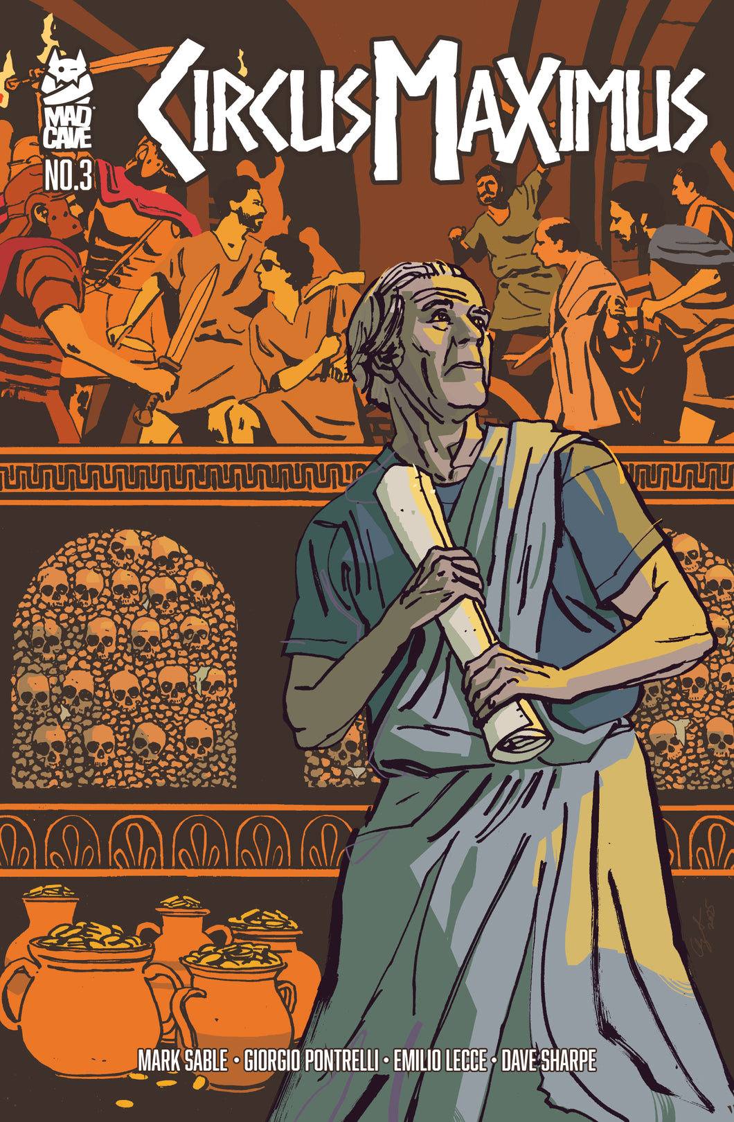 Circus Maximus #3 (of 5) Cover A - Paul Azaceta