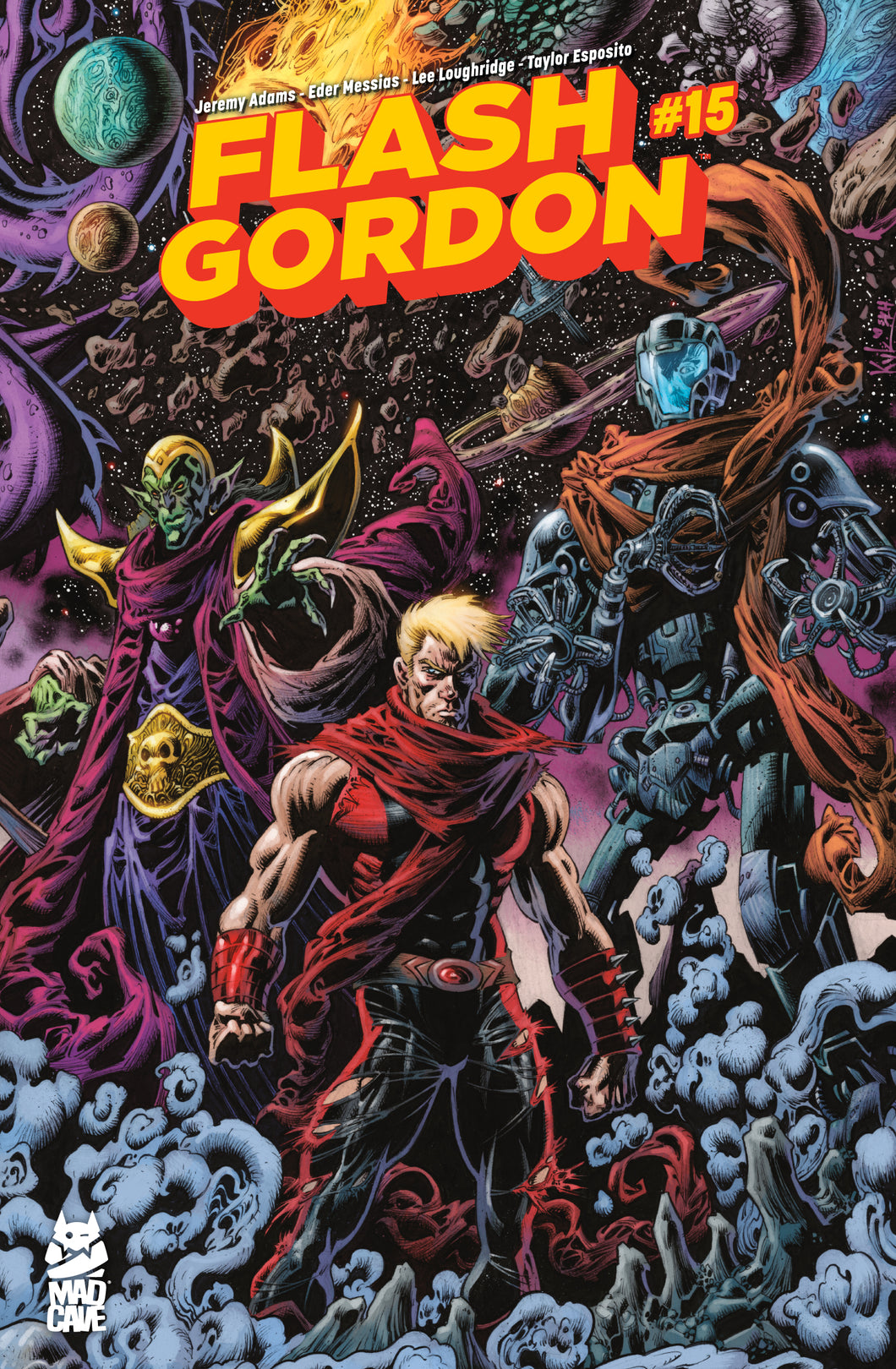 Flash Gordon #15 Cover B - Dan Brown Kyle Hotz