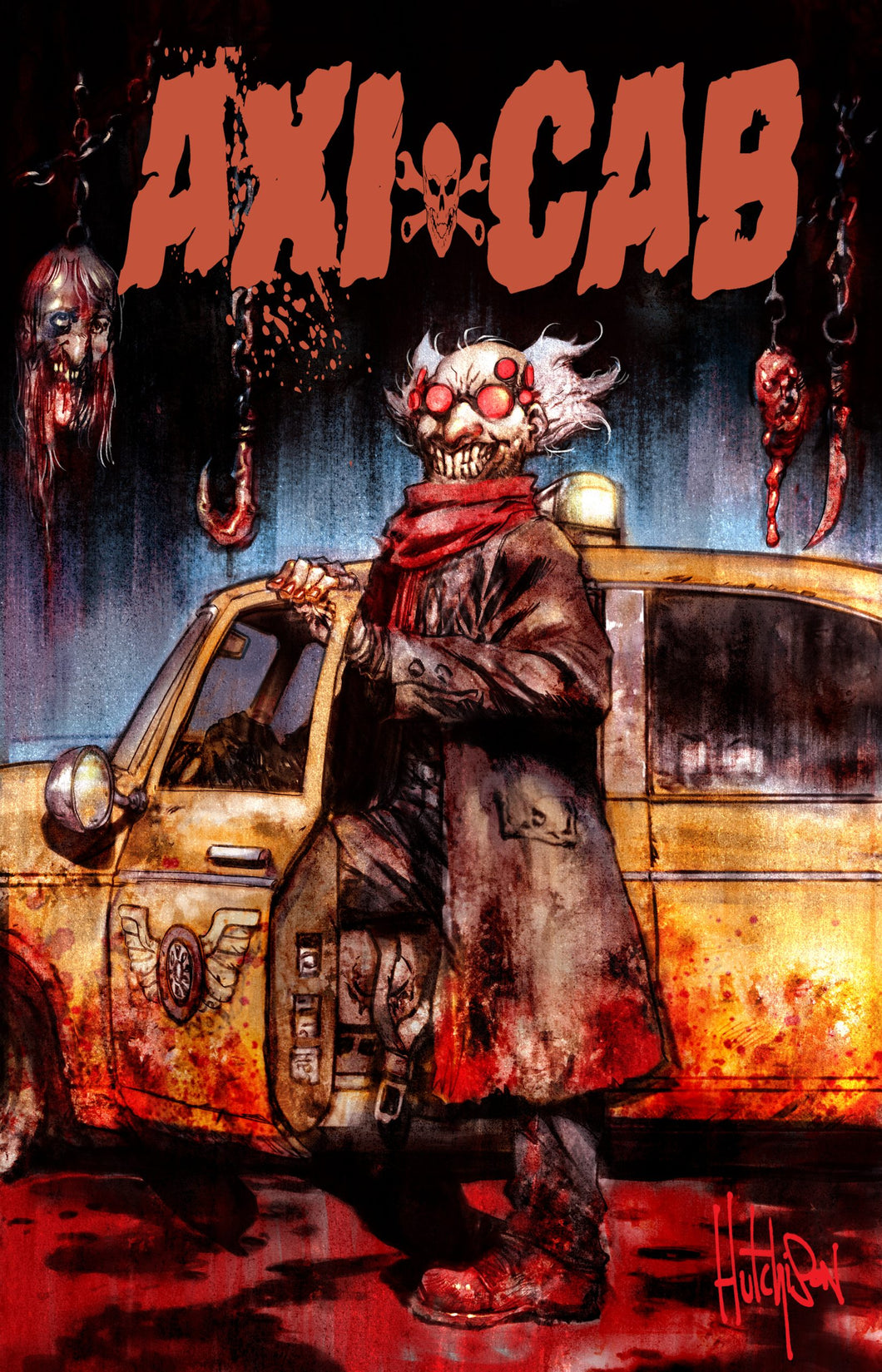 AxiCab #1 Cover B - David Hutchison
