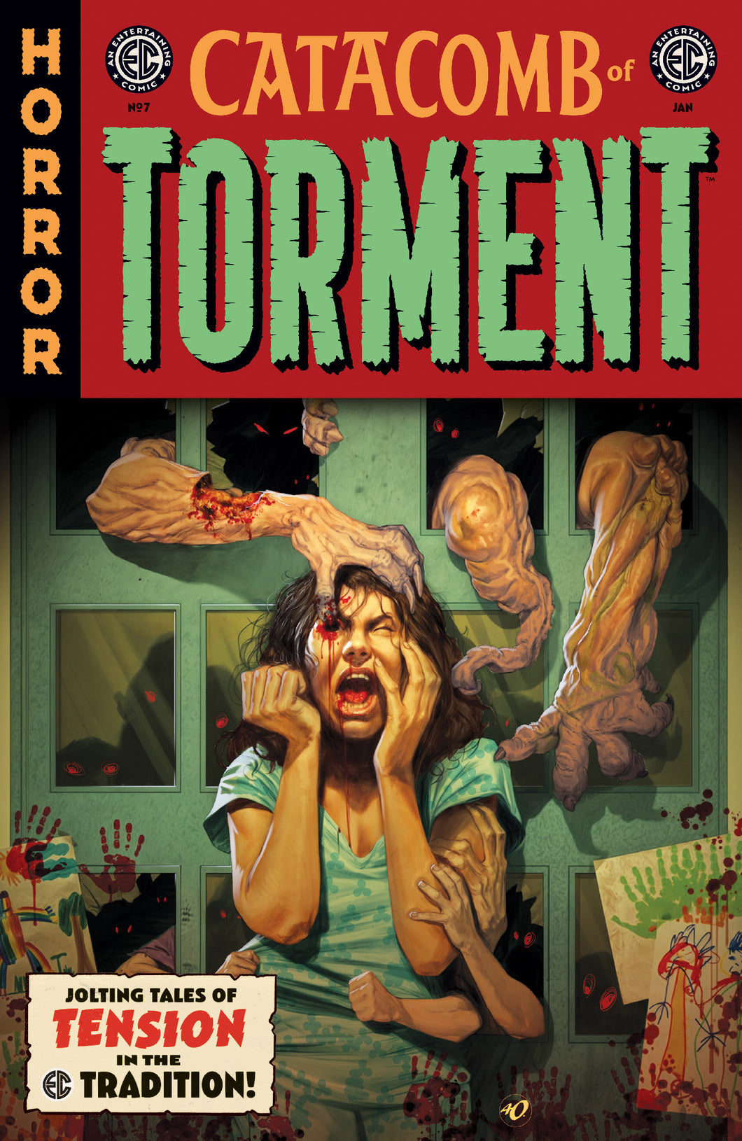 Catacomb of Torment #7 Cover A - Ariel Olivetti