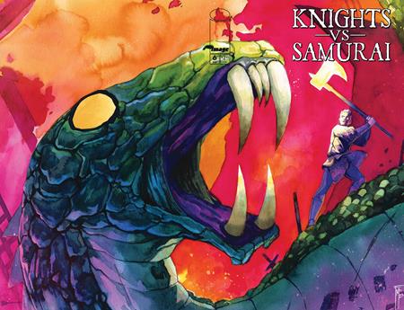 Knights vs Samurai #6 Cover A - Fede Mele - WRAROUND VARIANT