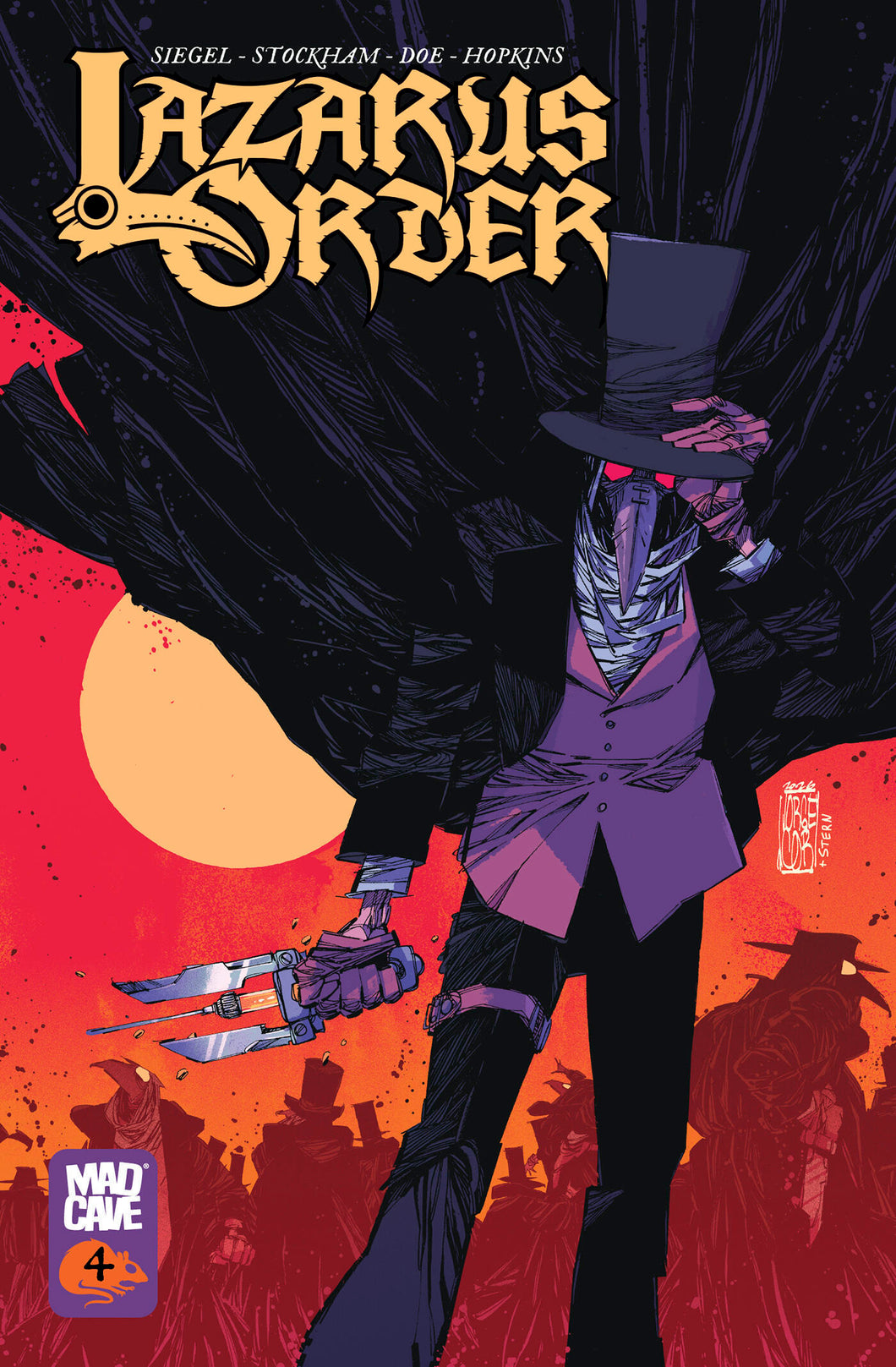 Lazarus Order #4 (of 8) Cover B - Sarah Stern Jorge Corona