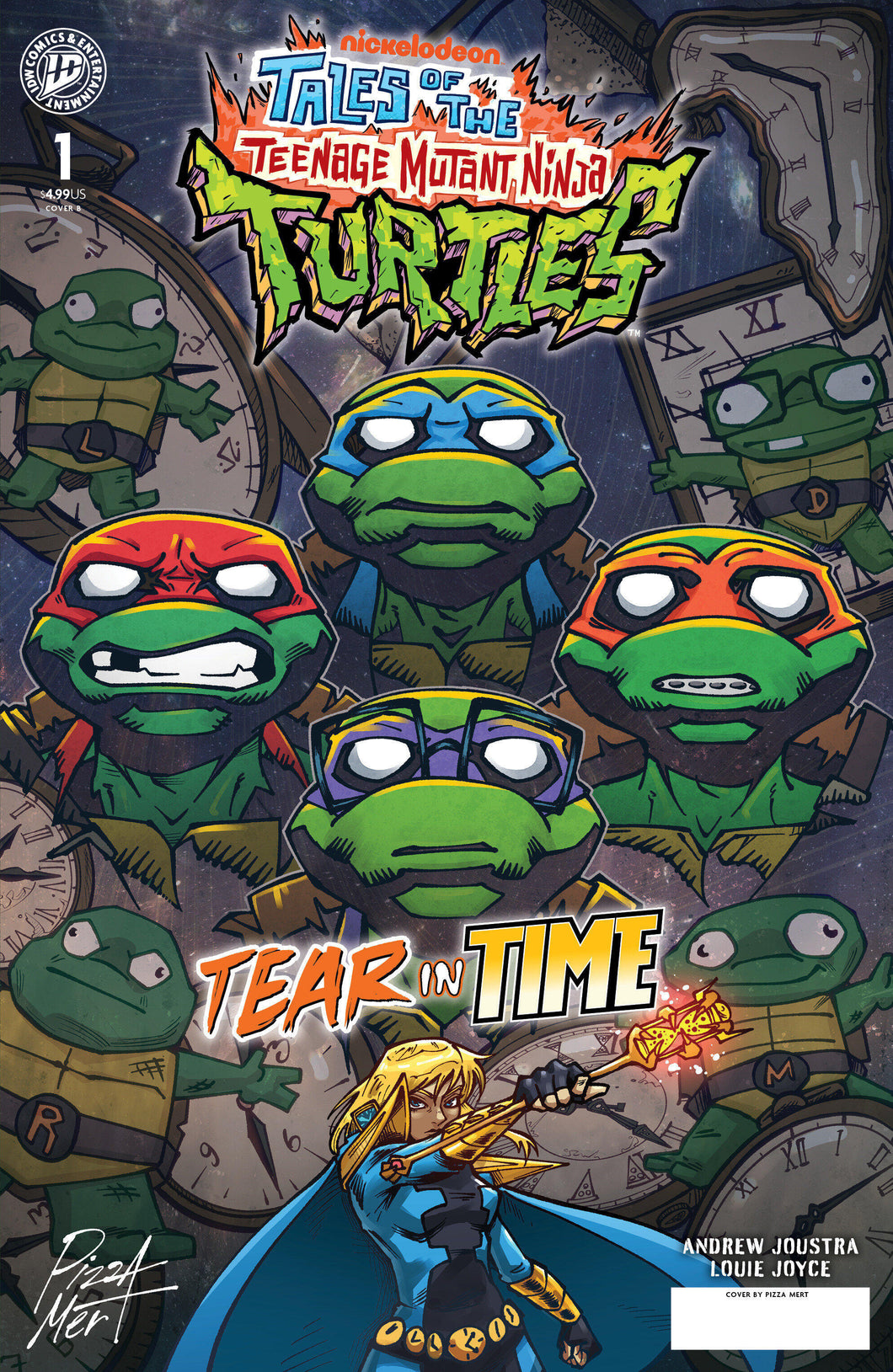 Tales of the Teenage Mutant Ninja Turtles: Tear in Time #1 Cover B - P