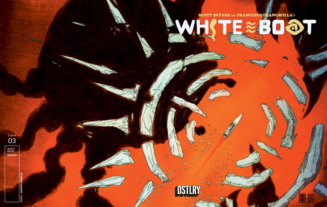 White Boat #3 Cover F - Giuseppe Camuncoli