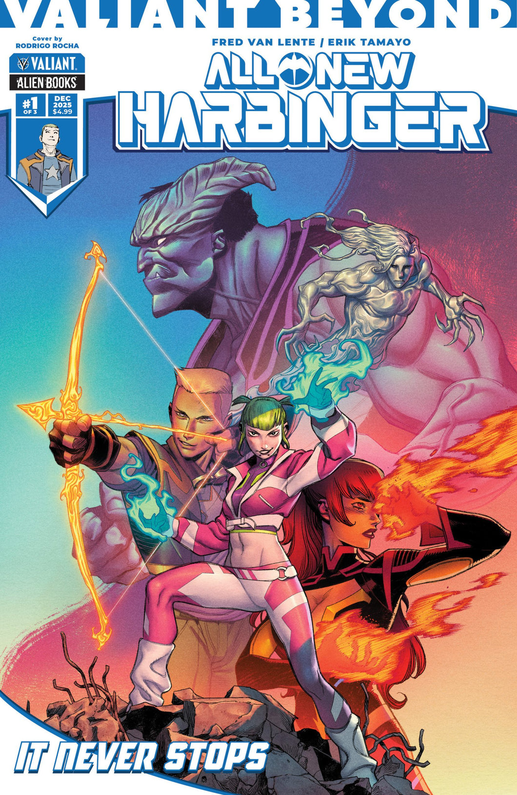 Valiant Beyond: All-New Harbinger #4 Cover A - Rodrigo Rocha