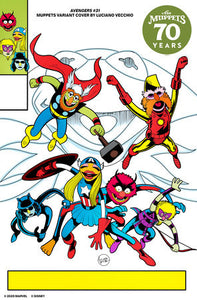 Avengers #31 - Luciano Vecchio - MUPPETS VARIANT