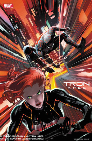 Ultimate Spider-Man #22 - Javier Fernandez - TRON: ARES VARIANT