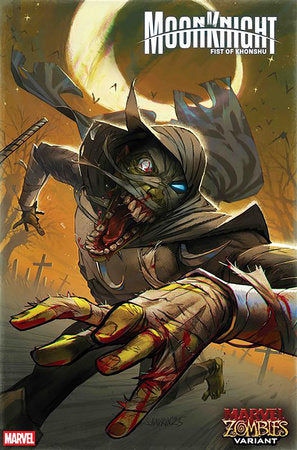 Moon Knight: Fist of Khonshu #13 - Ivan Shavrin - MARVEL ZOMBIES VARIANT