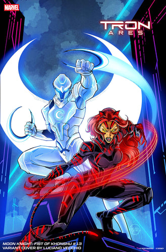 Moon Knight: Fist of Khonshu #13 - Luciano Vecchio - TRON: ARES VARIANT