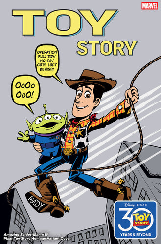 Amazing Spider-Man #16 - Marco Forcelloni - PIXAR TOY STORY HOMAGE VARIANT