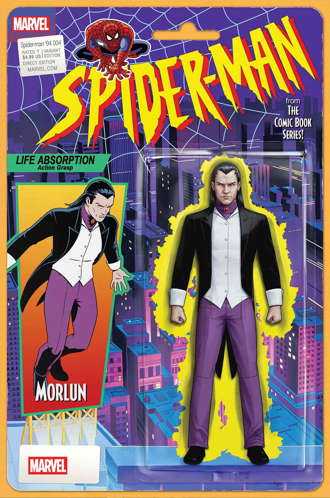 Spider-Man '94 #4 - John Tyler Christopher - ACTION FIGURE VARIANT