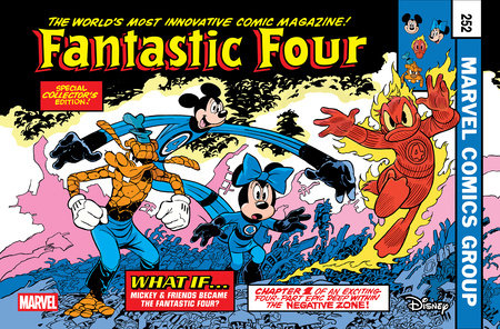 Fantastic Four #4 - Andrea Freccero - DISNEY WHAT IF? FANTASTIC FOUR HOMAGE VARIANT