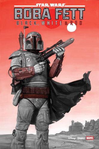 Star Wars: Boba Fett - Black, White & Red #3 *- E.M. Gist - COVER A