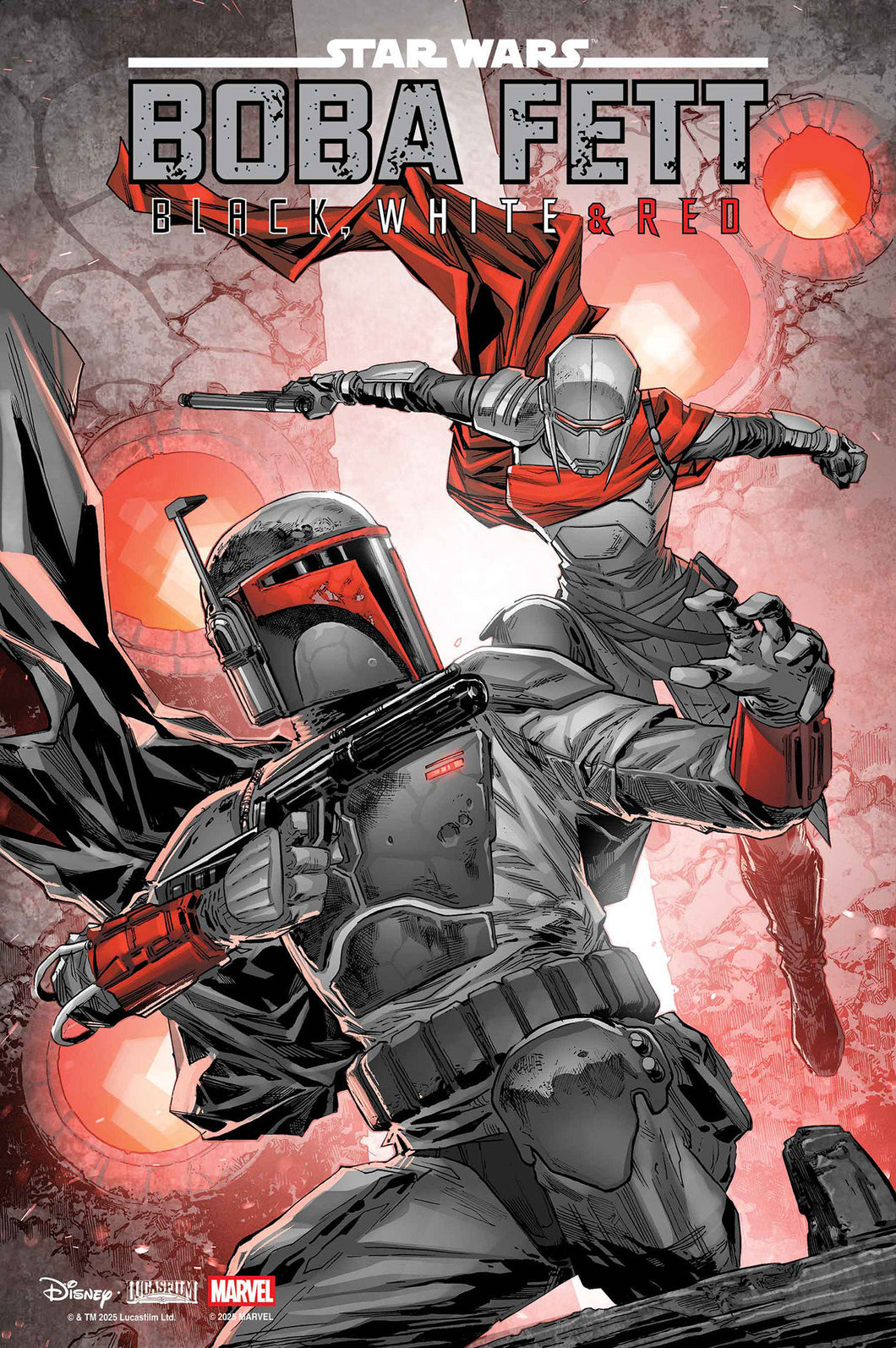Star Wars: Boba Fett - Black, White & Red #4 *- Ken Lashley - COVER A