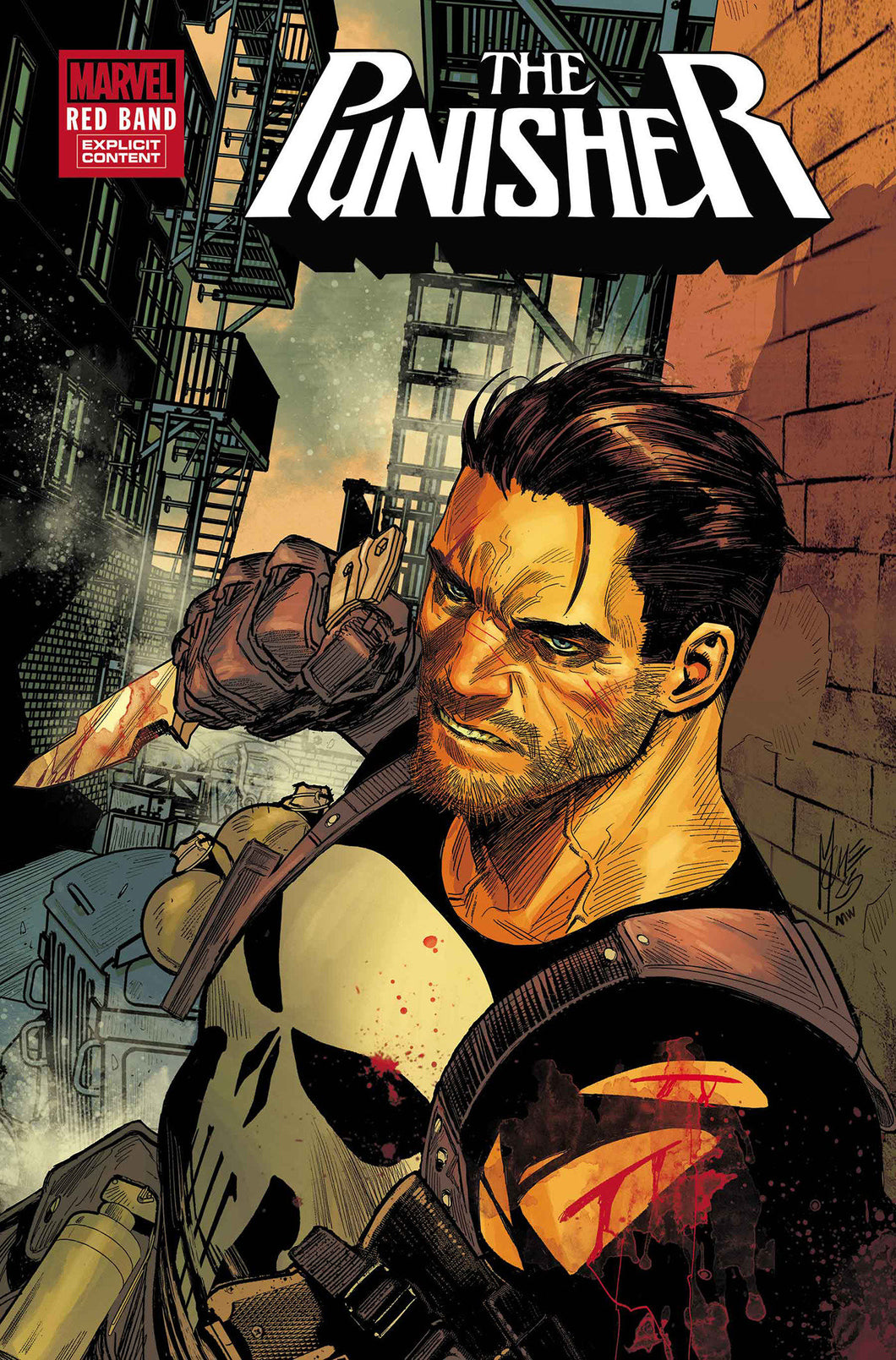 Punisher: Red Band #3 *- Marco Checchetto - COVER A