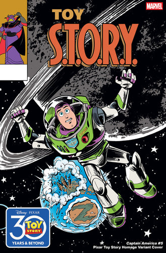 Captain America #5 - Marco Forcelloni - PIXAR TOY STORY HOMAGE VARIANT