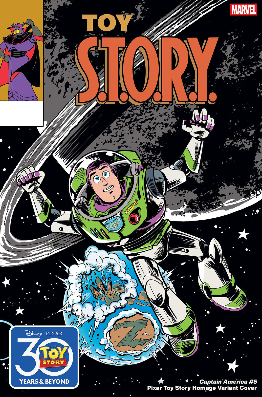 Captain America #5 - Marco Forcelloni - PIXAR TOY STORY HOMAGE VARIANT