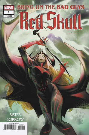 Bring On The Bad Guys: Red Skull #1 - Mirka Andolfo - SISTER SORROW VARIANT