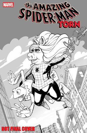Amazing Spider-Man: Torn #1 - Javier Garron - MUPPETS VARIANT