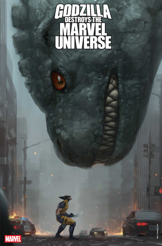 Godzilla Destroys The Marvel Universe #3 - Jeehyung Lee