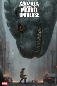 Godzilla Destroys The Marvel Universe #3 - Jeehyung Lee