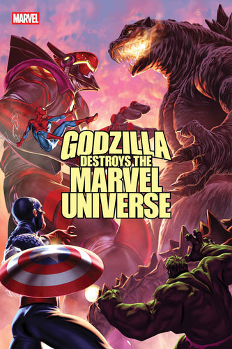 Godzilla Destroys The Marvel Universe #5 *- Mark Brooks - COVER A