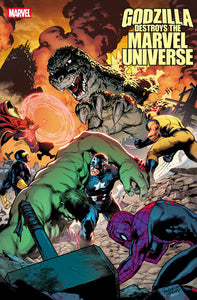 Godzilla Destroys The Marvel Universe #5 - Carlo Pagulayan - FAN FAVORITE VARIANT
