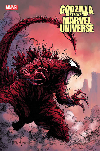 Godzilla Destroys The Marvel Universe #5 - Dave Wachter - MARVELIZED CARNAGE-ZILLA VARIANT