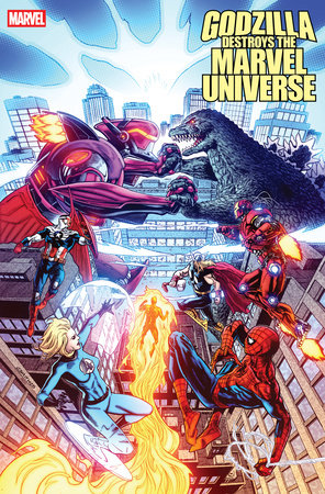 Godzilla Destroys The Marvel Universe #5 - Cory Smith