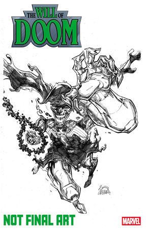 The Will of Doom #1 - Ryan Stegman - KNULLIFIED VARIANT