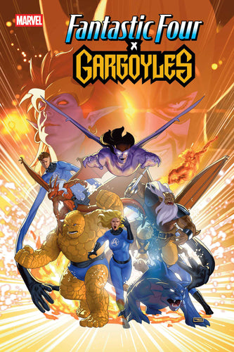 Fantastic Four / Gargoyles #1 *- Taurin Clarke - COVER A