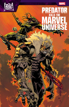 Predator Kills The Marvel Universe #3 - Scott Hepburn - HUNTING THE HUNTERS VARIANT