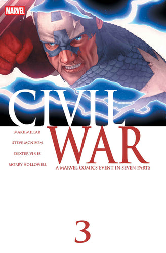 Civil War #3 - Steve McNiven *- FACSIMILE EDITION