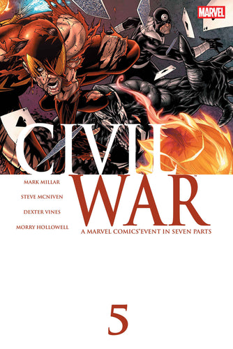 Civil War #5 *- Steve McNiven - FACSIMILE EDITION