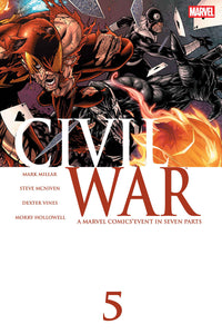 Civil War #5 *- Steve McNiven - FACSIMILE EDITION