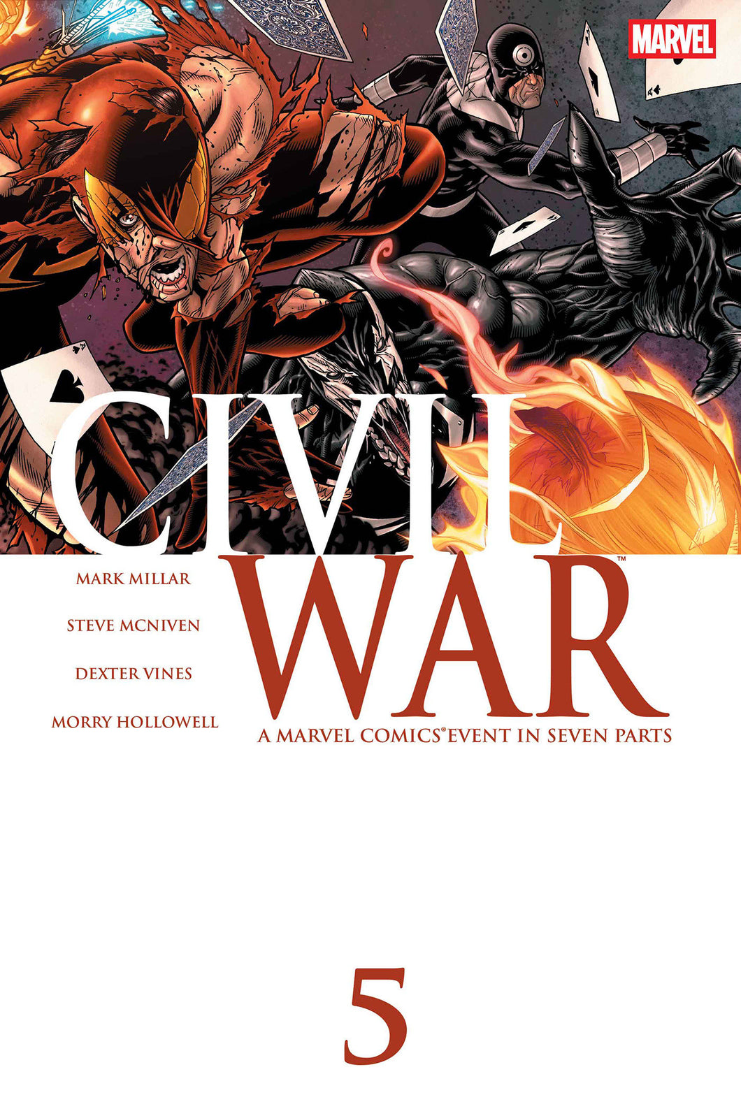 Civil War #5 *- Steve McNiven - FACSIMILE EDITION