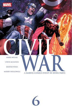 Civil War #6 *- Steve McNiven - FACSIMILE EDITION